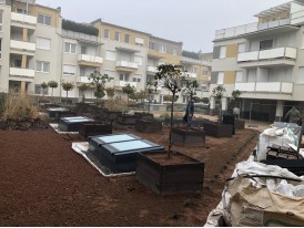 Kivitelezés közben.